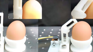 ¡Descubre el Brazo Robótico que Rompe Huevos (¡Suavemente!)!