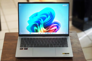 Acer Swift 14 AI (AMD): Análisis completo de la laptop que equilibra potencia y batería