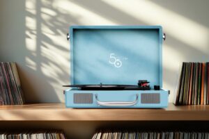 Mixx Revival 55: El tocadiscos retro con Bluetooth que revive la magia del vinilo por solo $100