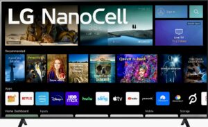 ¡Apúrate! La TV LG NanoCell de 65 Pulgadas Tiene un Descuento de $400